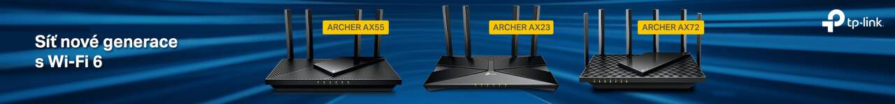 Wi-Fi routery a síťové prvky TP-Link