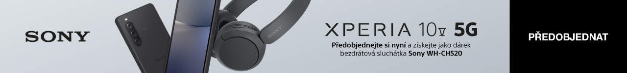 K předobjednávce Sony Xperia 10 V 5G sluchátka jako dárek