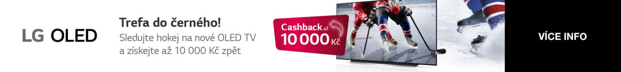 Cashback až 10 000 Kč na televize LG OLED