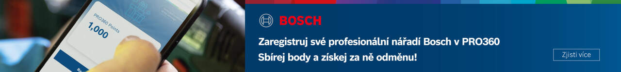 Dárky k nákupu nářadí Bosch Professional 18V