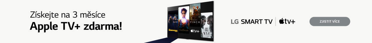 3 měsíce Apple TV+ zdarma k televizím LG