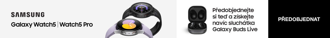 Dárek k předobjednávce Samsung Galaxy Watch5 a Watch5 Pro