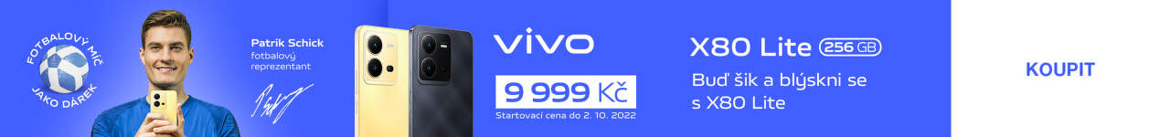 vivo X80 Lite za zaváděcí cenu 9 999 Kč