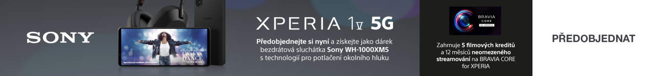 K předobjednávce Sony Xperia 1 V 5G sluchátka jako dárek