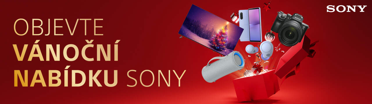 Objevte vánoční nabídku Sony