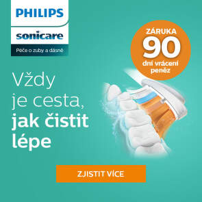 Záruka vrácení peněz 90 dní na zubní kartáčky Philips