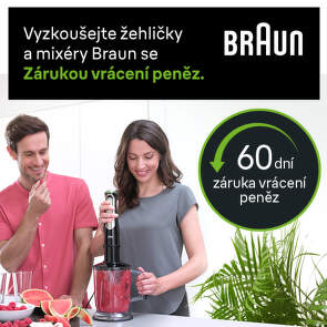 60 dní záruka vrácení peněz Braun
