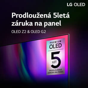 5letá záruka na panel LG OLED