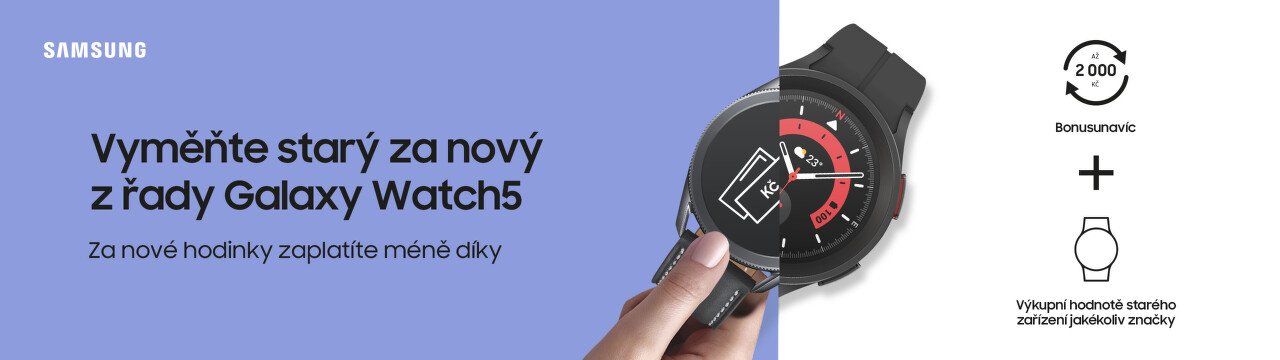 Vyměňte staré za nové - Galaxy Watch5 Pro