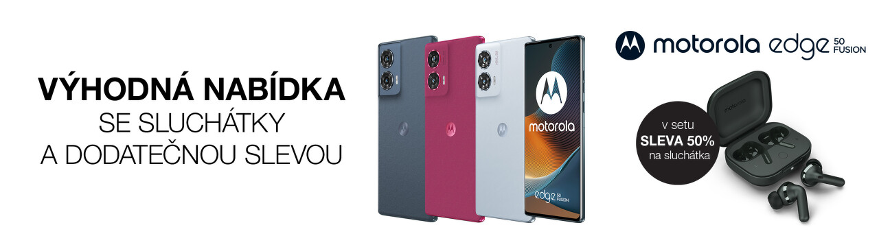 Nová řada Motorola EDGE 50 s dodatečnou slevou až 3 400 Kč