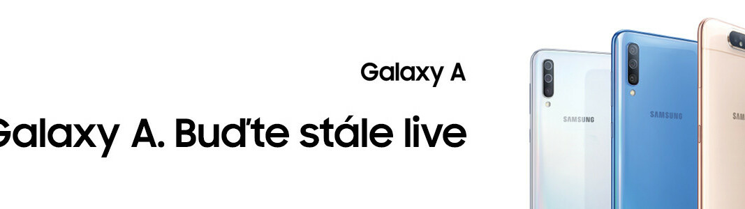 Nový Samsung Galaxy A. Buďte stále live