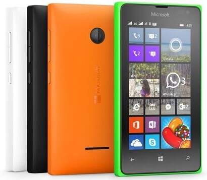Operačný systém - MICROSOFT Lumia 435 Dual SIM, Orange