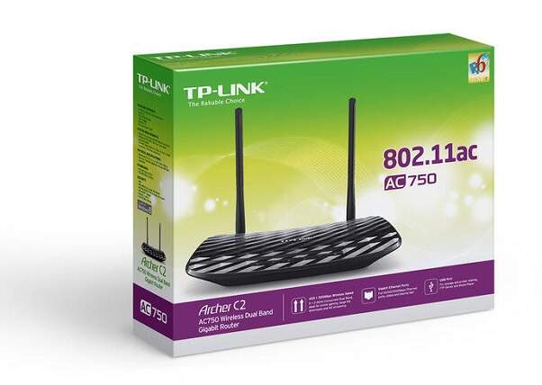 802.11ac - TP-LINK Archer C2 bezdrôtový gigabitový smerovač