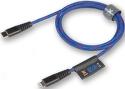 Xtorm Solid USB-C/Lightning kabel 1m, modrá