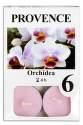Provence Orchidea vonná svíčka 6ks