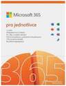 Microsoft 365 pro jednotlivce CZ (1 rok, 1 uživatel)