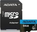 ADATA Micro SDXC 64GB, Paměťová karta