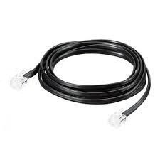 Datový kabel Smarton kabel tel. prodlužovací, 10m (černý)