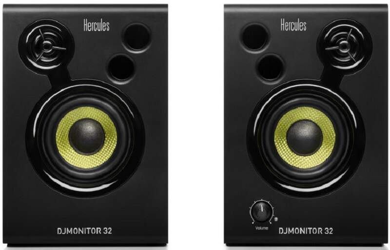 DJ reproduktory Hercules DJMonitor 32 černé (1 pár)