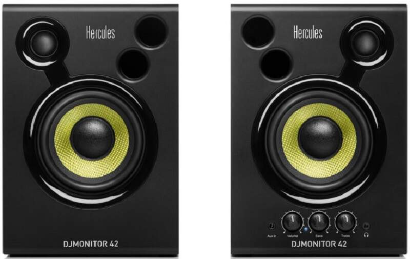 DJ reproduktory Hercules DJMonitor 42 černé (1 pár)