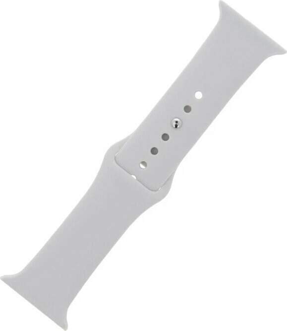 Řemínek Devia silikonový řemínek pro Apple Watch 38/40/41 mm S/M šedý
