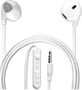 Sluchátka k mobilům 4smarts In-Ear Stereo sluchátka 3,5mm, bílá