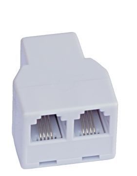 Datový kabel Smarton RJ11 6/4 - dvojitá tel. spojka