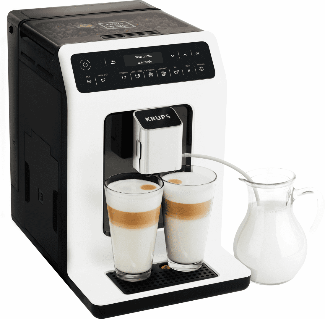 Automatické espresso Krups EA890110 Evidence bílé