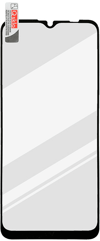 Sklo Qsklo Full Glue tvrzené sklo pro Motorola Moto G9 Play černé