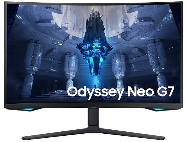 Monitor Samsung Odyssey Neo G75NB 32" preto