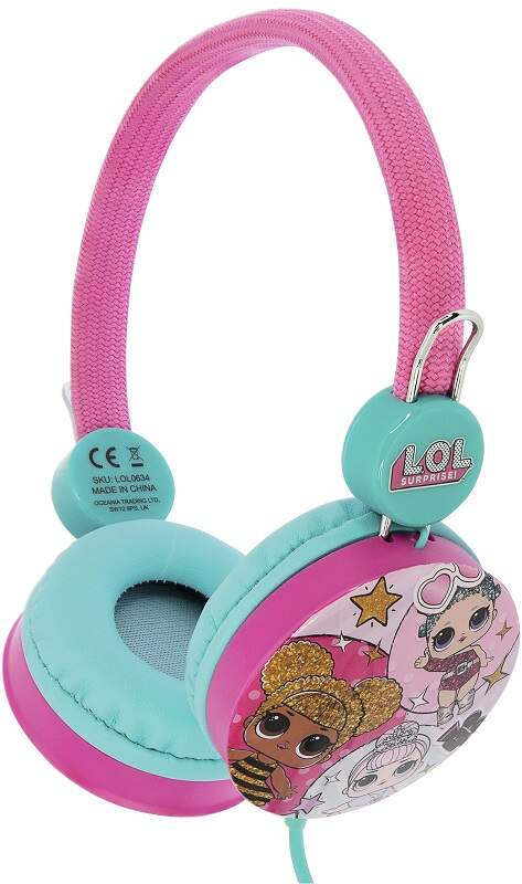 Dětská sluchátka OTL Technologies L.O.L. Surprise! růžová