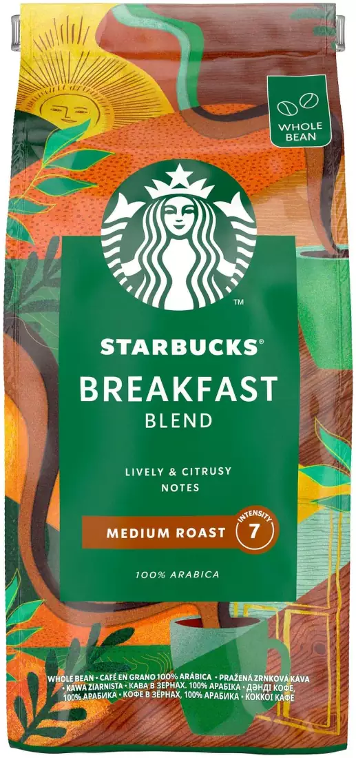 Zrnková káva Starbucks Breakfast Blend 450g