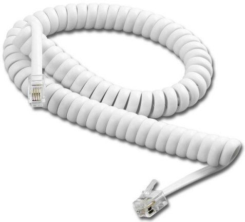 Datový kabel Smarton kroucený tel. kabel, 4m (bílý)