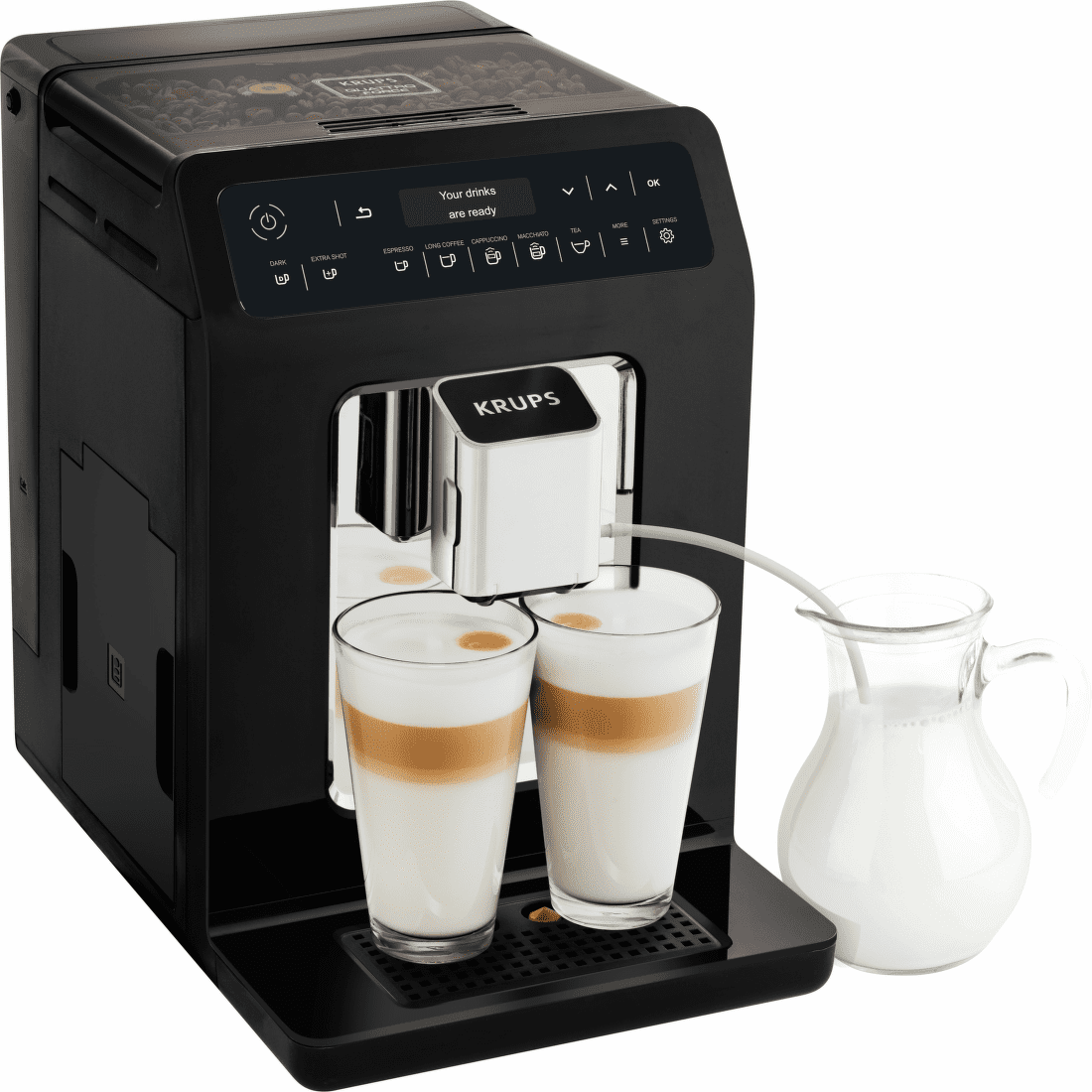Automatické espresso Krups EA890810 Evidence černý
