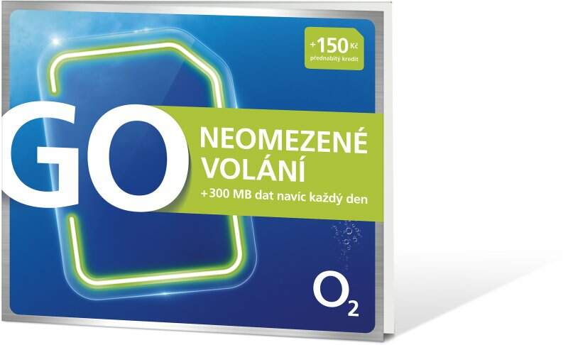 SIM karta O2 GO Neomezeně