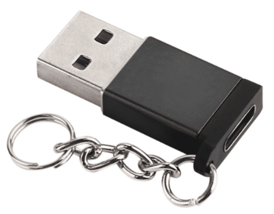 Redukce Sturdo USB-C/USB-A redukce černá