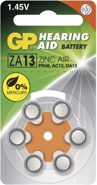 Baterie GP ZA13 1,4V 230 mAh