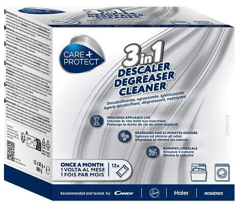 Čistič pračky Care+Protect CPP1250DW čistič pračky a myčky