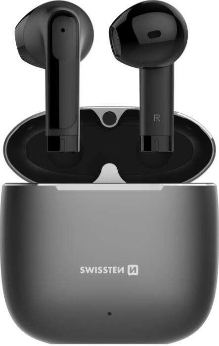 Bezdrátová sluchátka Swissten AluPods Pro černá