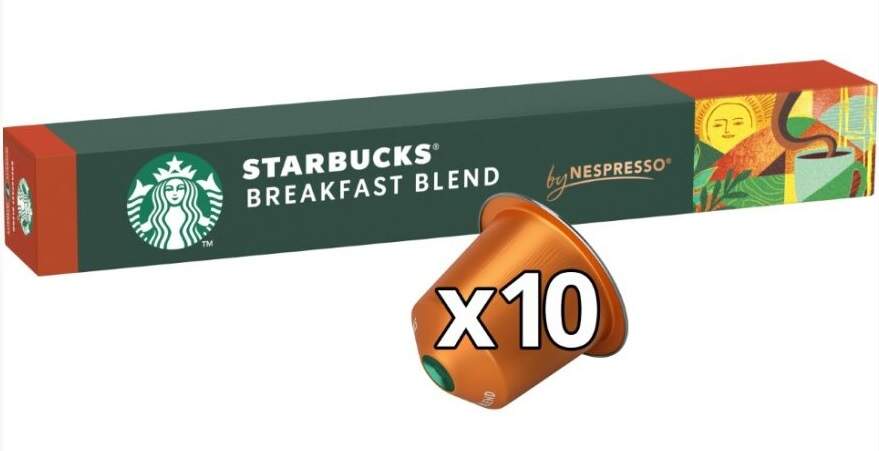 Kapslový nápoj Starbucks® Sunny Day Blend 10ks/Nespresso®