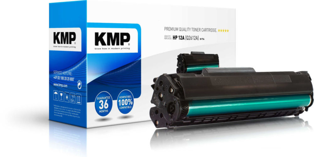 Toner KMP H-T14 komp. recykl. toner pro HP Q2612A