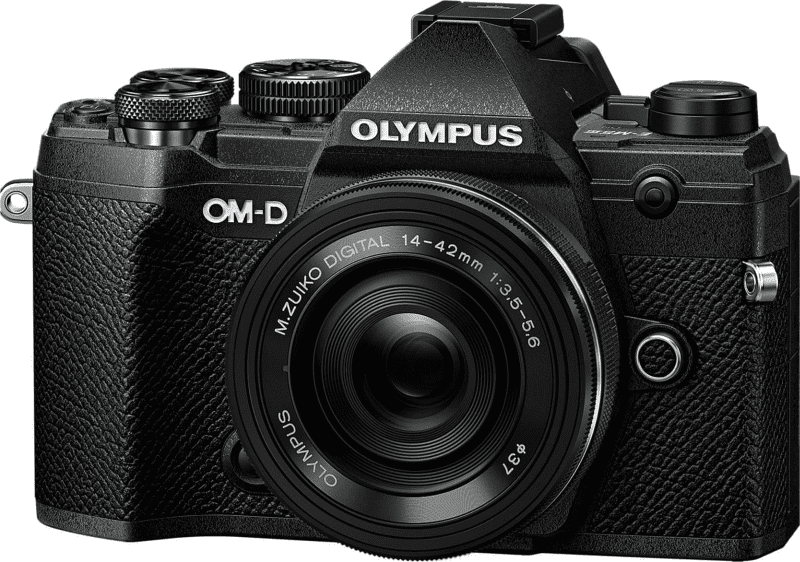 Bezzrcadlovka Olympus E-M5 Mark III Pancake Zoom Kit 14-42mm EZ černá