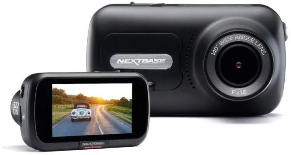 Autokamera Nextbase 322GW s držákem Click&Go PRO černá