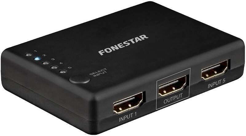 HDMI slučovač Fonestar FO-22SW51 HDMI slučovač