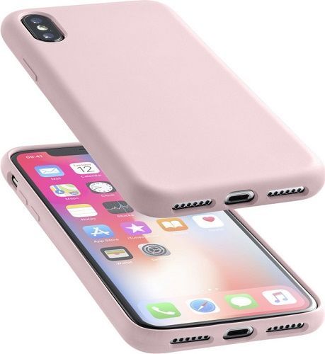 Pouzdro Cellularline Sensation pro iPhone X růžová
