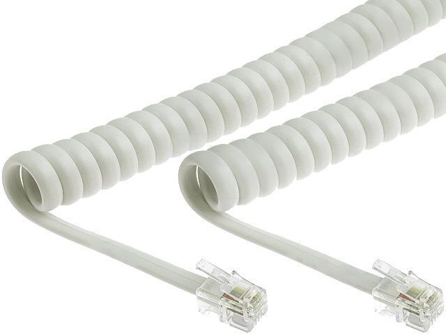 Datový kabel Smarton kroucený tel. kabel, 6m (bílý)