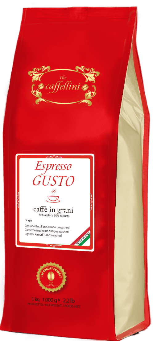 Zrnková káva Caffellini Espresso Gusto 1kg