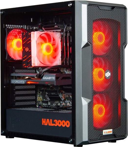 Stolní počítač HAL3000 Alfa Gamer Pro 3060 Ti (PCH 2480B) černý