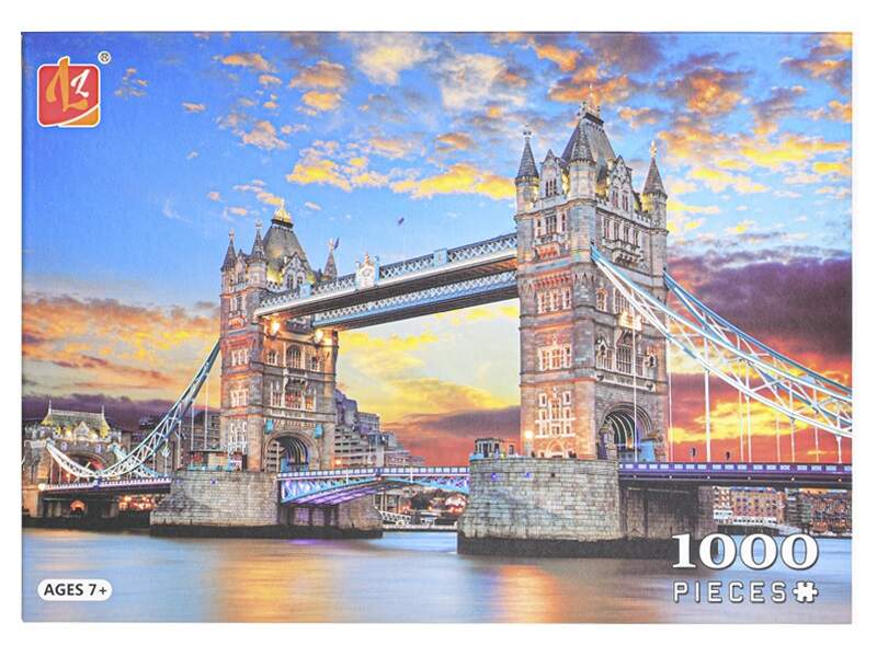 Puzzle Mikrotrading puzzle 70 × 50 cm London bridge 1 000 ks