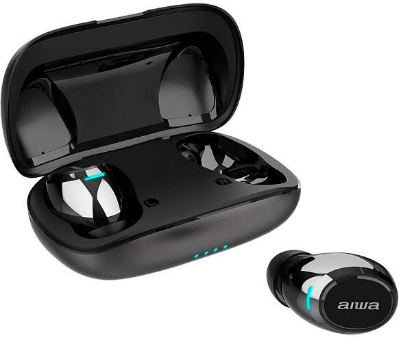 Bezdrátová sluchátka Aiwa EBTW-850 bezdrátová sluchátka černá